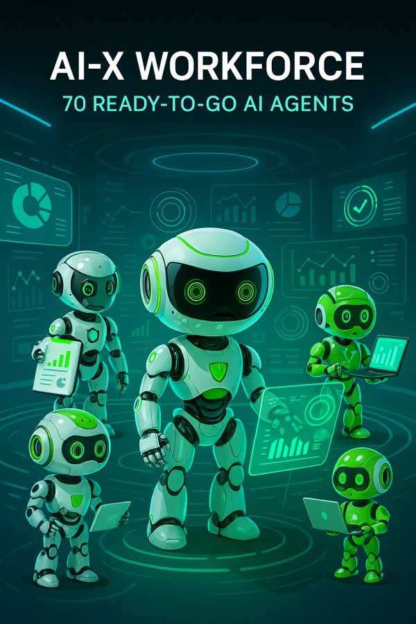 AI-X Workforce - 70 AI Agents